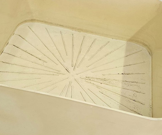 Image 1 of Seltener Pflanzkübel/Behälter im Space-Age-Design, entworfen von Anna Castelli Ferrieri für Kartell, Modell 4682