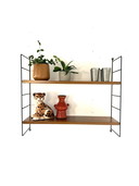 Appendiabiti da parete vintage in teak, WHB Germania anni '60