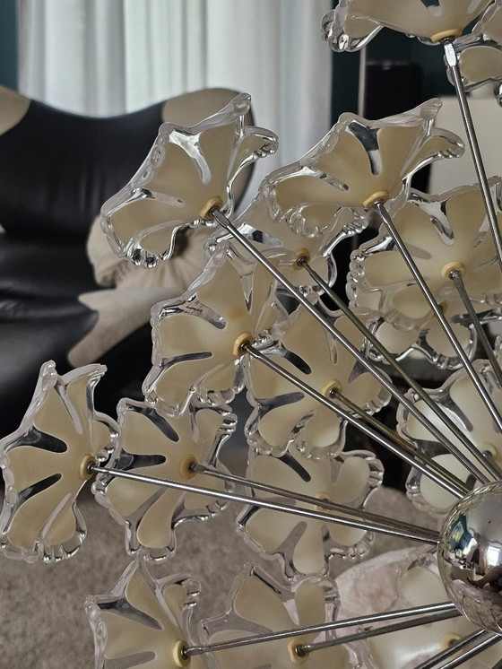 Image 1 of Unique Vintage Sputnik 70s ceiling lamp