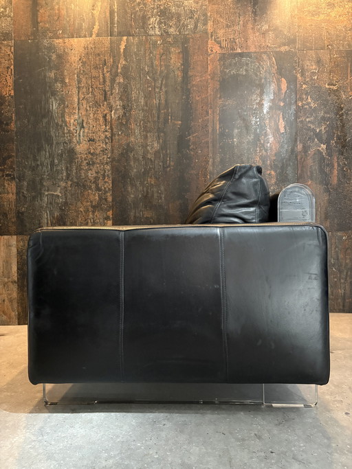 SET 2 Midcentury fauteuil en 2-zits bank Jaren 80