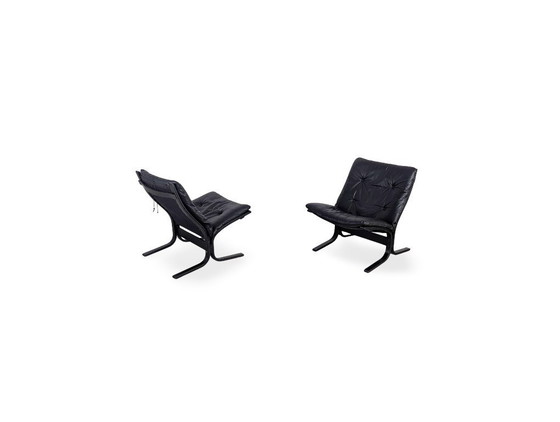 Image 1 of Set of 2 Siesta armchairs Westnofa Vestlandske Ingmar Relling Vintage