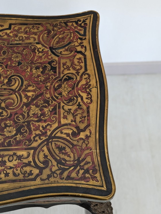 Image 1 of Tavolino NAPOLEONE III - BOULLE