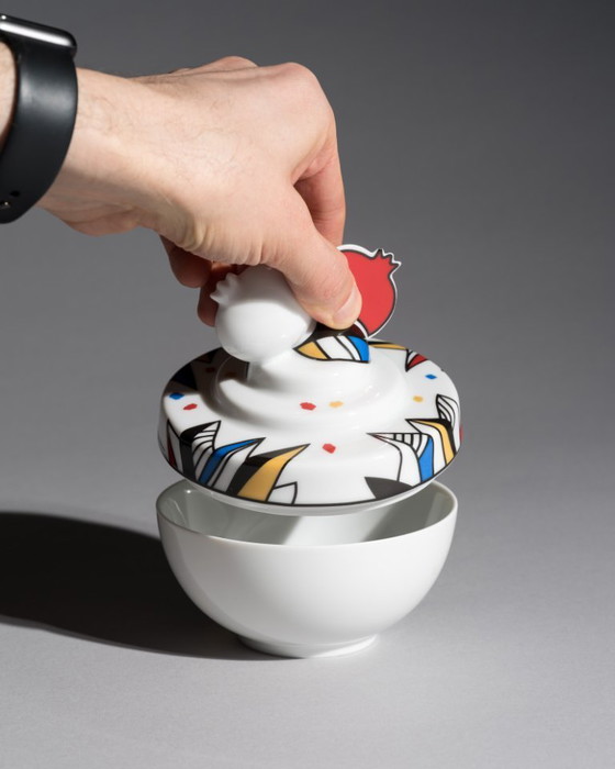 Image 1 of Rosenthal Artista Caja con tapa Künstler-Sammeldose No.9 Antje Brüggemann-Breckwoldt