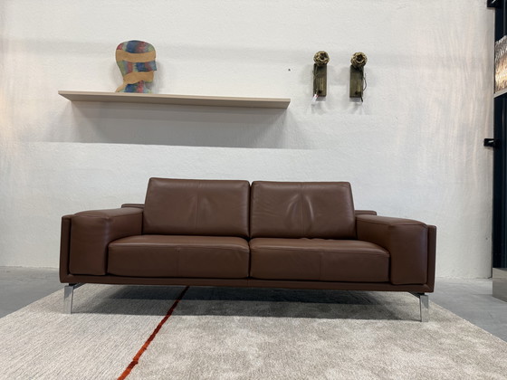 Image 1 of Leolux Bellice sofa Negev leather Duna 213