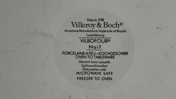 Image 1 of Boch & Villeroy di Laplau, dipinto naif su porcellana.