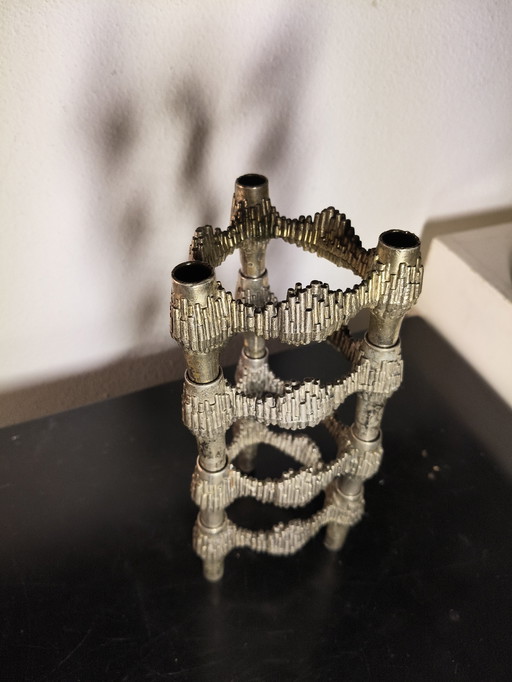 Candelieri brutalisti Variomaster Quist Nagel dal design vintage