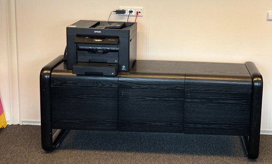 Image 1 of Hombre dressoir (eikenhout) van Burkhard Vogtherr voor Rosenthal