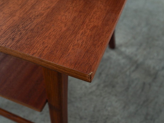 Image 1 of Teak-Couchtisch, dänisches Design, 1970er Jahre, hergestellt in Dänemark