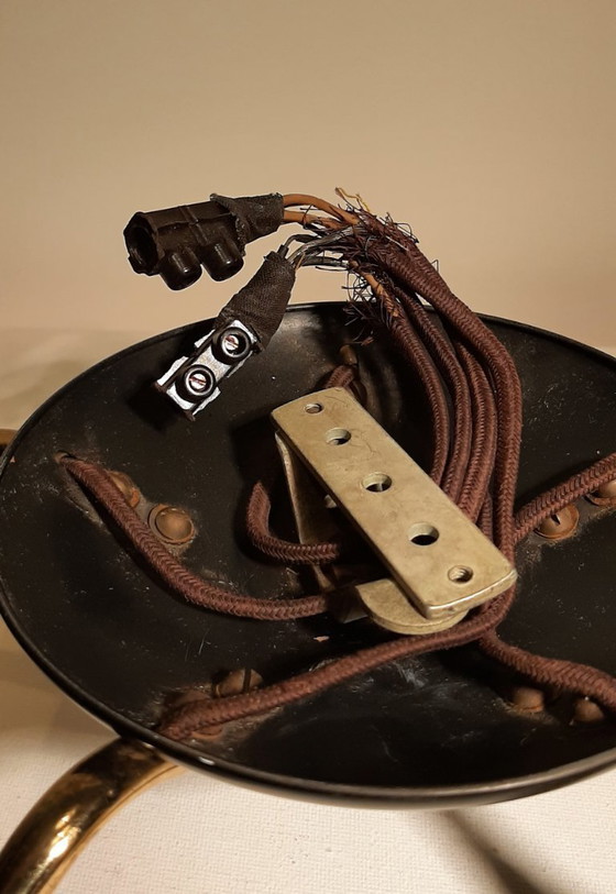 Image 1 of Lampe araignée Sputnik des années 1950. DL.