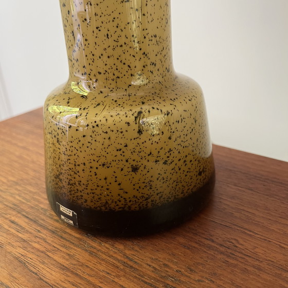 Image 1 of Lampe scandinave vintage, Gert Nyström, Hyllinge, verre soufflé épais, Suède, années 60