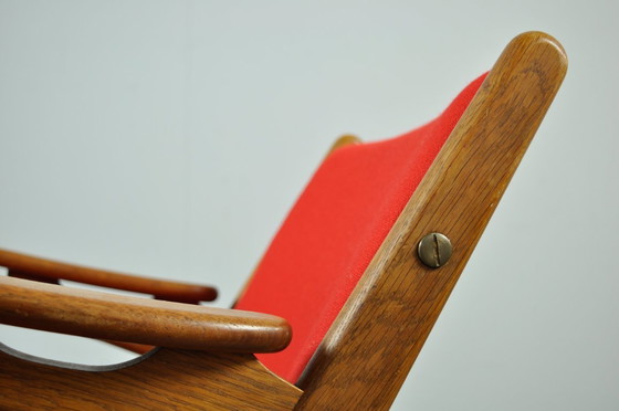Image 1 of Poltrona classica vintage danese di Arne Hovmand Olsen in OAK, anni '60