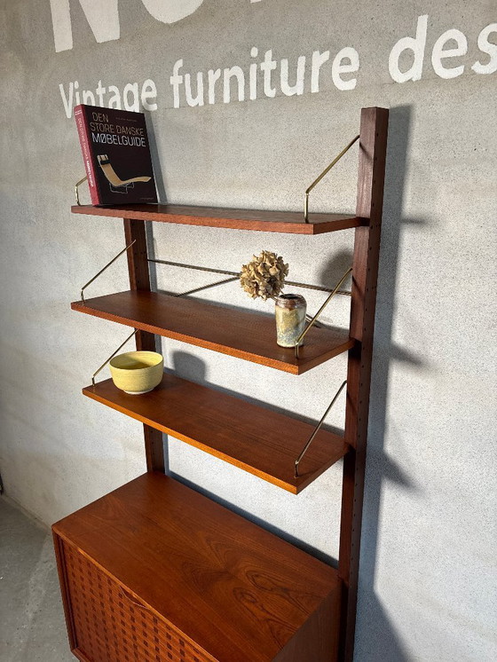 Image 1 of Poul Cadovius – Modulair Wandmeubel, Denemarken jaren 60'