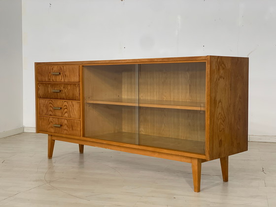 Image 1 of Mid Century hellerau armoire commode vintage