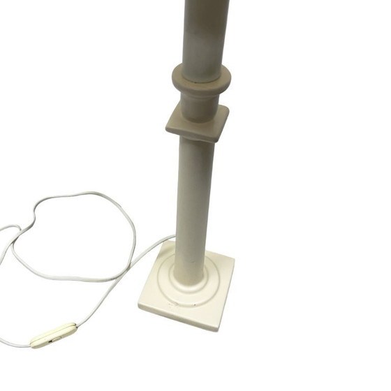 Table Lamp By Kostka France (Ref. T 200), Ceramic, 1970s/80s, Retro/Vintage Column Style. – Plastic (photo 7 of 16)