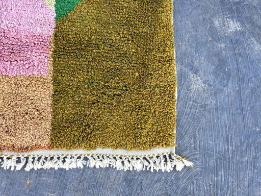 Alfombra bereber hecha a mano de 250 cm x 150 cm.