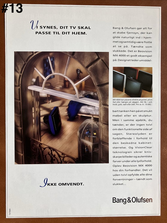 Image 1 of Materiale pubblicitario dal design vintage anni '80 e '90