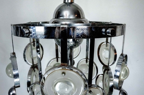 Image 1 of Pair of Pendant Lights by Oscar Torlasco, Italy, 1970s