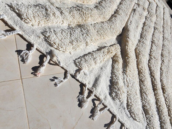 Magnífica Alfombra de Lana Cruda con Motivos Geométricos 270/160cm – Wool (photo 6 of 6)