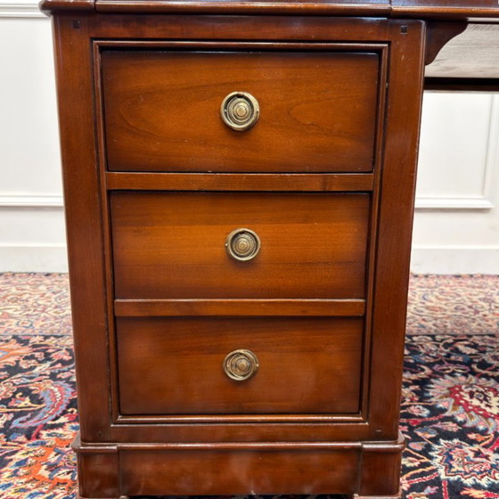Bureau italien classique Assi D'Asolo – Bureaux, Leather, Wood (photo 12 of 18)