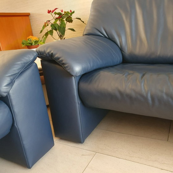 Image 1 of JORI JR‑8800 sofa set – leather Category IV – 2-seater + 3-seater – Top condition