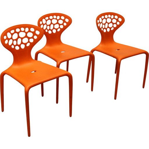 Vintage plastic tuinstoel van Ross Lovegrove voor Moroso