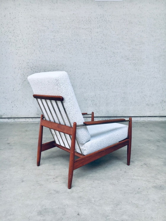 Image 1 of Poltrona Fauteuil in stile scandinavo moderno di metà secolo, Danimarca, anni '60