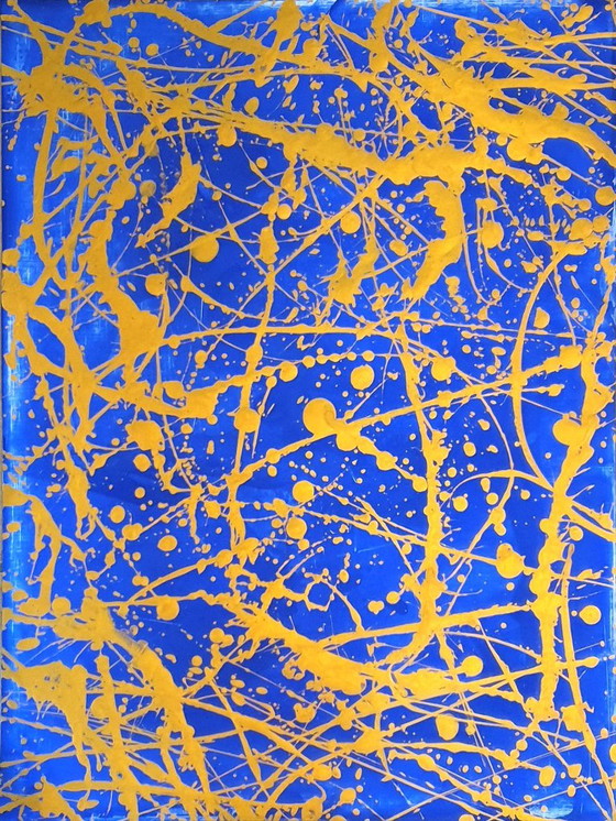 Jürgen Angeler - Golden Milky Way – Dipinti e disegni, Carta (photo 2 of 11)