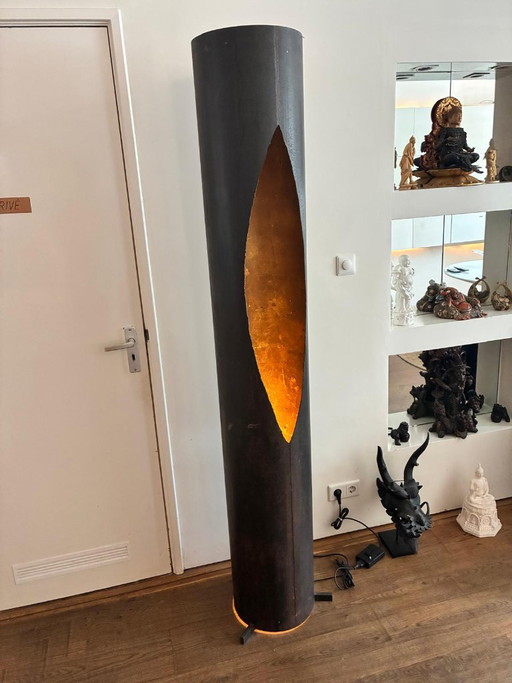 Italienische Design Stehleuchte Koot Light Design Cm Blattgold