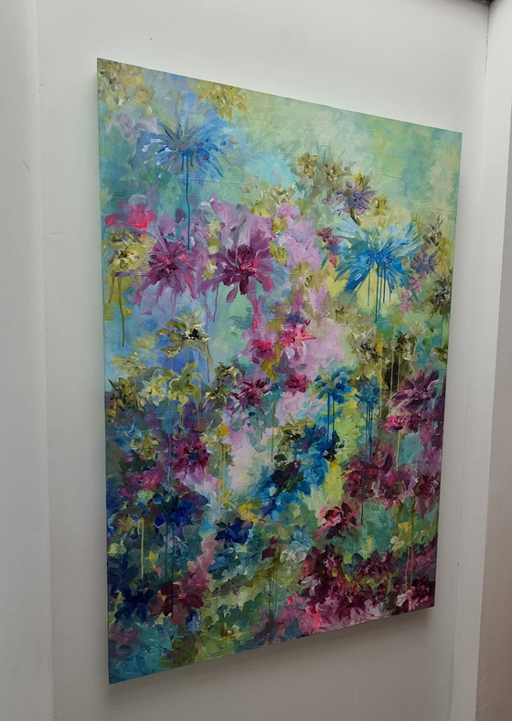 Painting 100x150cm – Syl, Paintings & Drawings, Wood, Canvas (photo 3 of 13)