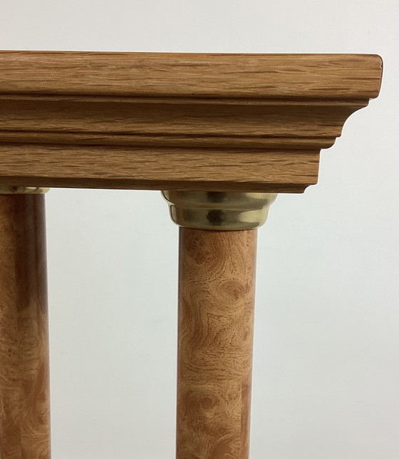 Image 1 of Portavasi a colonna con piedistallo vintage anni ottanta