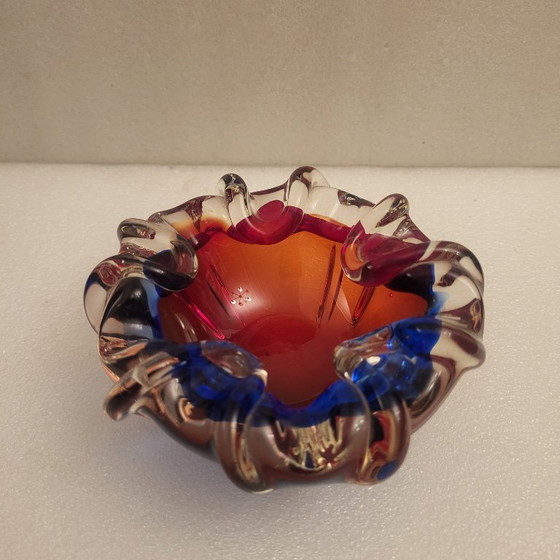 Image 1 of Sommerso asbak/sieradenbakje, Murano, 1960-70, vintage