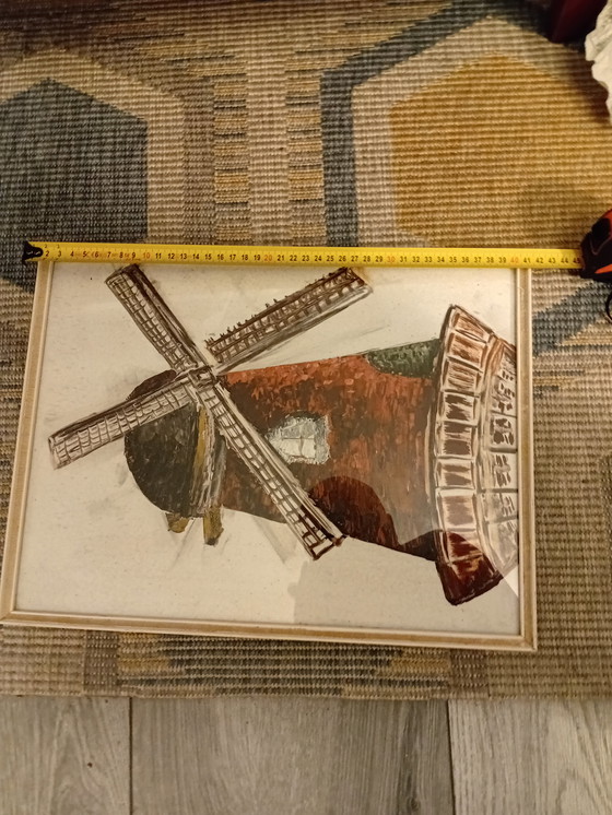 Image 1 of List with print of mill