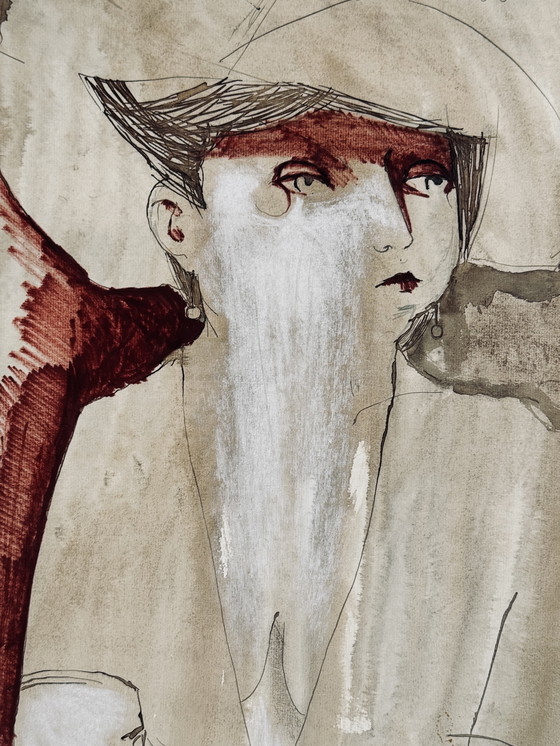 Image 1 of Precioso cuadro de Robert Detheux de 1966