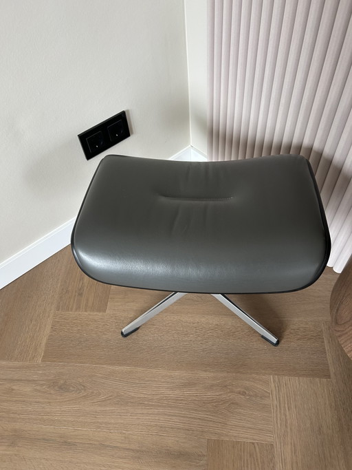 2x Conform Timmy Drehsessel mit Fußhocker