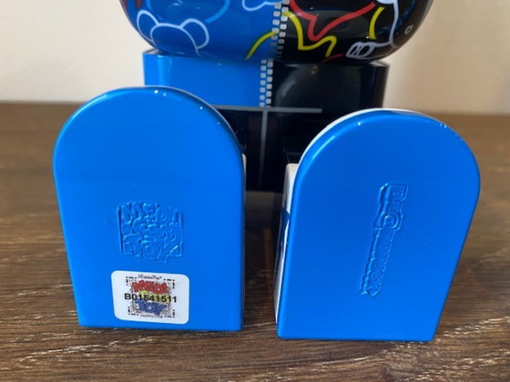 Image 1 of Bearbrick BAPE play camo shark blue 400% MEDICOM toys