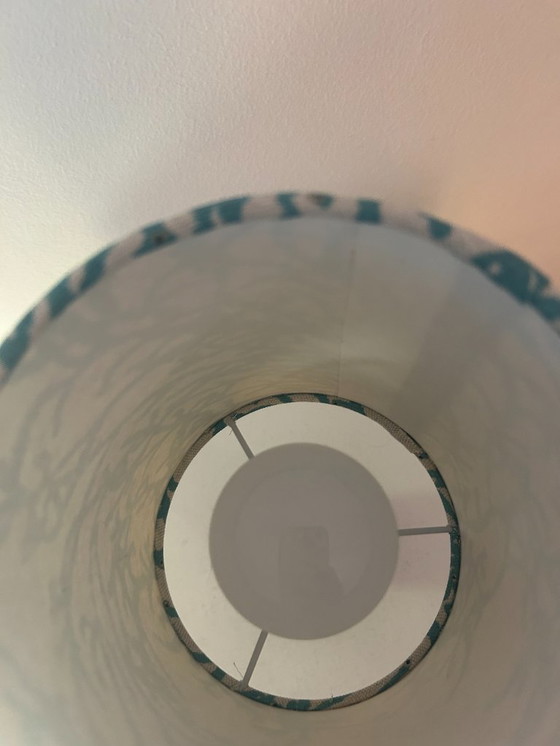 Image 1 of Reizende kleine Mini-Tischlampe - kabellos, upgecykelt aus Scheurich Vase 50er Jahre