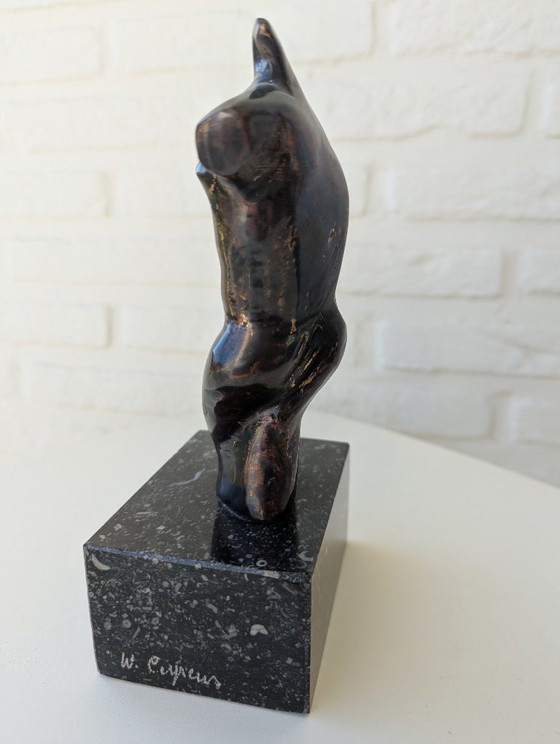 Image 1 of Statuette en bronze Willy Ceysens