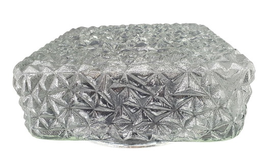 2240 Lampada da soffitto in vetro vintage anni '60