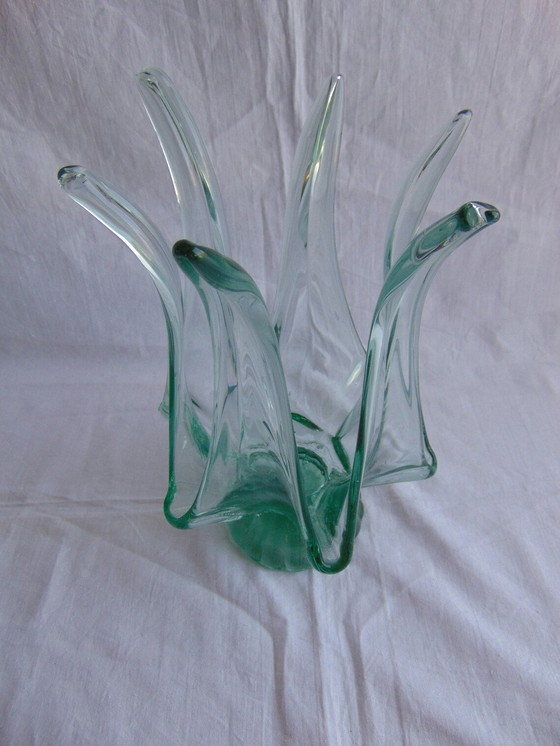 Image 1 of 2 Vasen aus recyceltem Glas