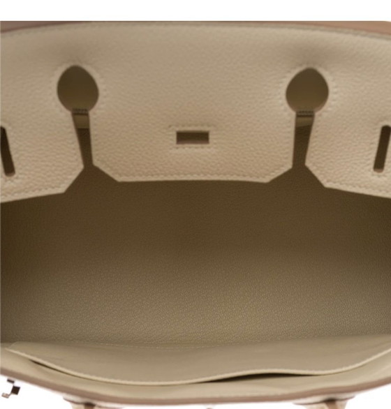Image 1 of Sac HERMES Birkin 30 en Cuir Blanc - 103472