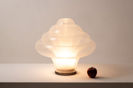 Carlo Nason. "Lotus" glass lamp. Italy, circa 1980.