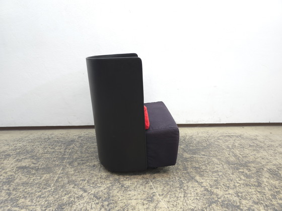 Image 1 of Zanotta Campiello leren fauteuil vintage fauteuil design fauteuil leren fauteuil