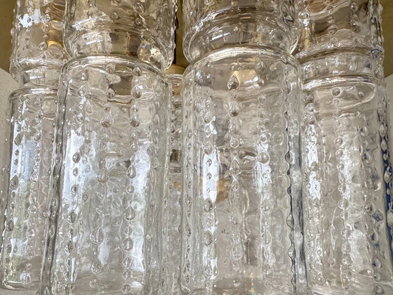 Image 1 of Vintage Glashütte Limburg Plafondlamp