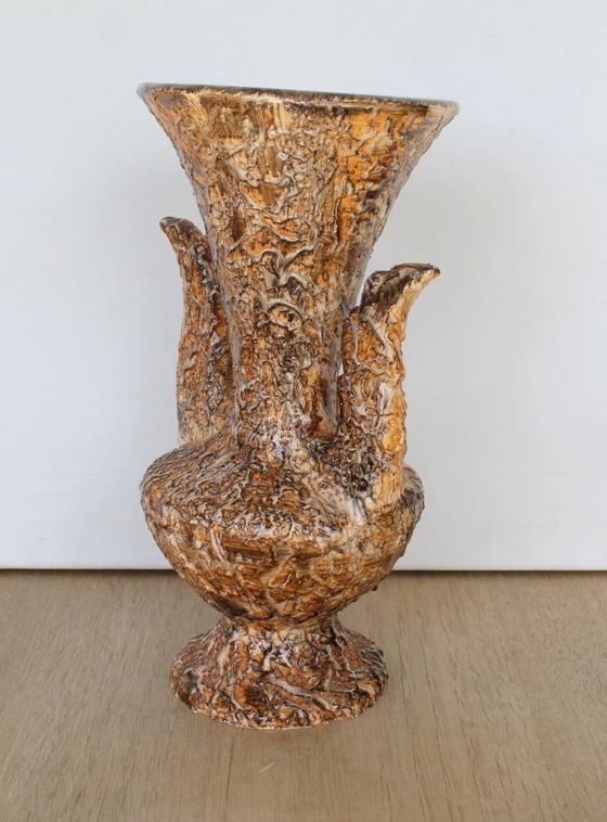 Image 1 of Fat Lava vase Ilkra model 1028 amforavase from the sixties