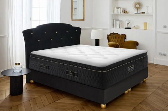 Grand Trianon – Complete 160×200 Double Bed – Baroque Night Blue Headboard – Other (photo 2 of 5)