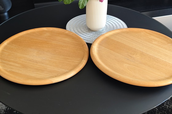 Image 1 of JENS QUISTGAARD ​​Serveerwagen – Mid-Century Vintage Lazy Susan (Dansk Design / Nissen)