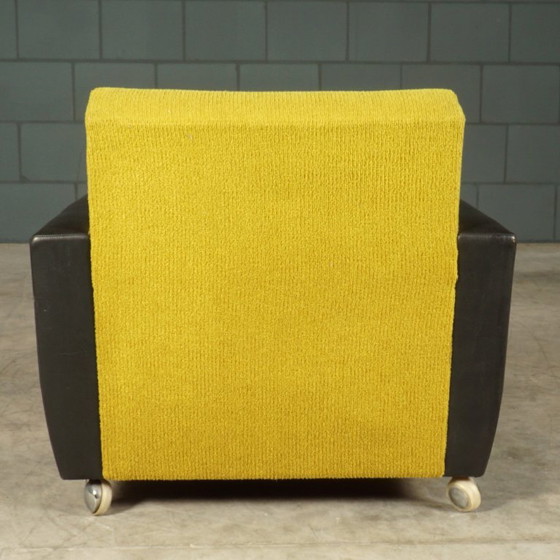 Coin salon vintage – canapé/canapé-lit – fauteuils – années 1960 – Coins salon, Skai, Textile (photo 22 of 30)