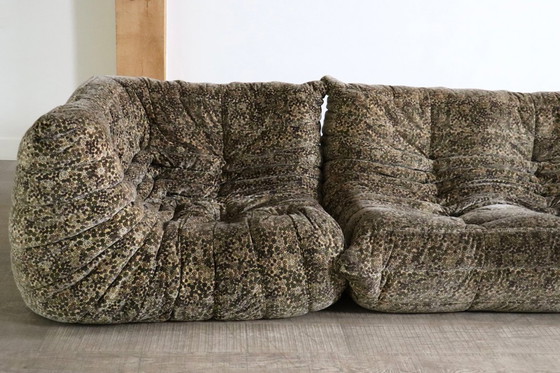 Image 1 of Ligne Roset Togo Sofa Set Liberty special edition by Michel Ducaroy, 1979
