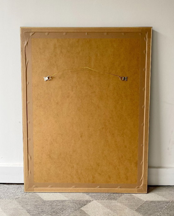 Image 1 of Stampa religiosa vintage con cornice L'agonia nel giardino del Getsemani, anni '30