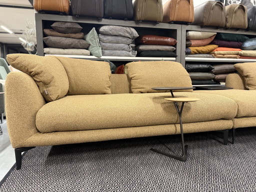 Label van den Berg Canapé d'angle Ginny Ocre Jaune